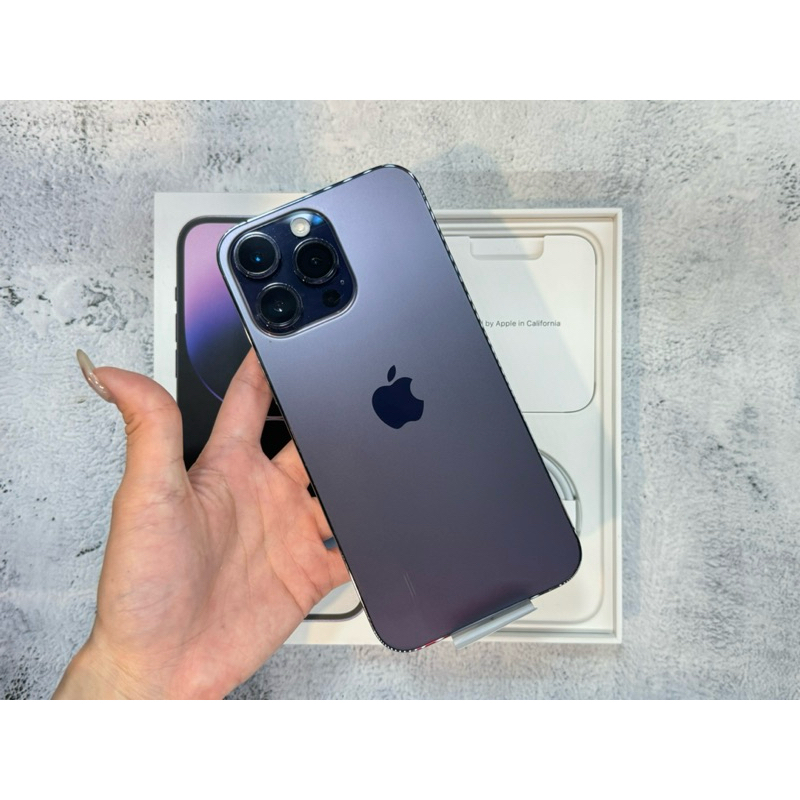 最高折＄5000♠️福利機 iphone 14 Pro 128G 紫色 87%