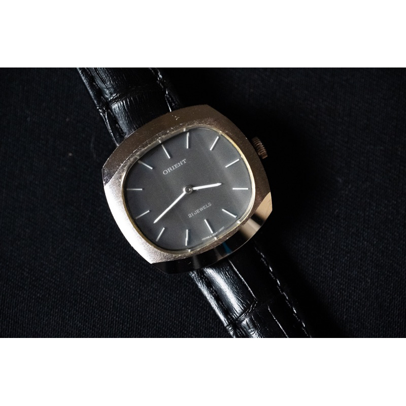Orient 東方古董方型機械錶