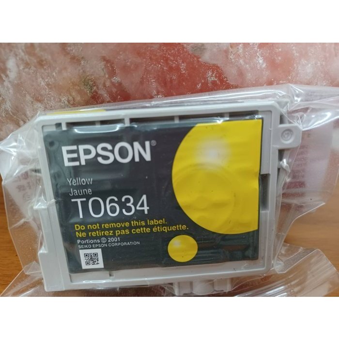 庫存品EPSON T0634原廠裸裝黃色C67/CX3700/CX4100/CX4700/CX5700F-8顆免運