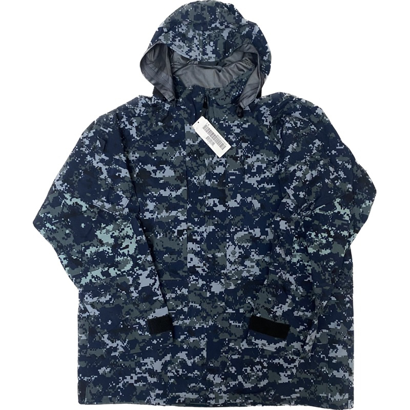 L-XS 全新 美軍公發 海軍 數位迷彩 Gore-Tex  外套 ECWCS NWU APECS 防水夾克 防風 防寒