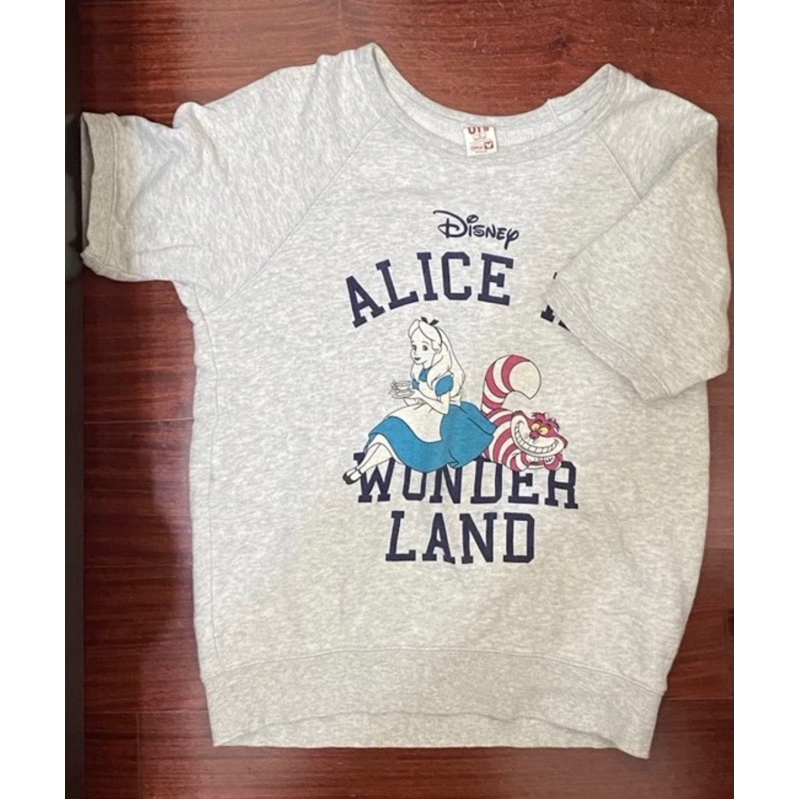 Uniqlo短袖Disney短袖 Alice 短袖 迪士尼短袖 愛麗絲短袖 Uniqlo Disney