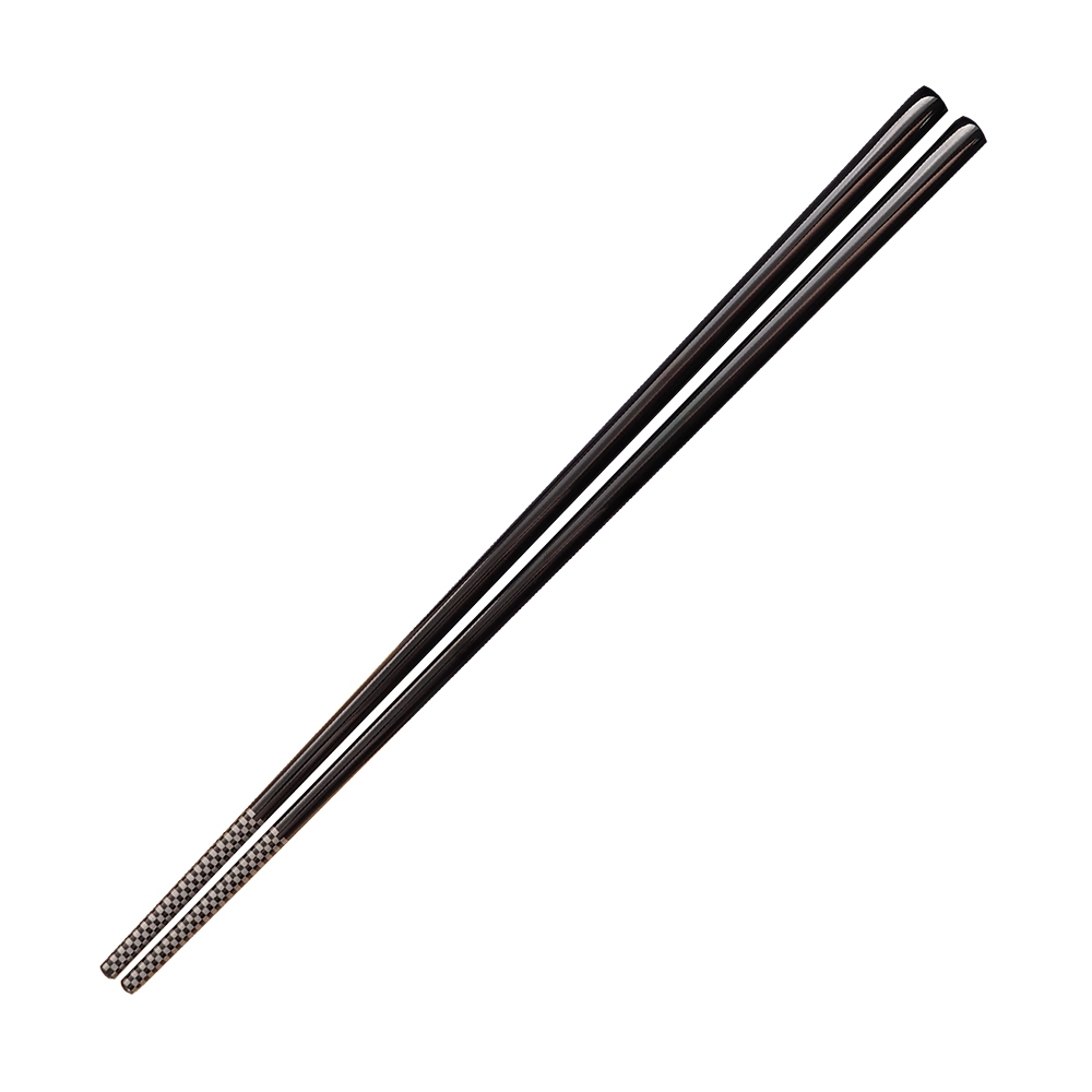 CLARE晶鑽316不鏽鋼鈦筷-23cm-5雙入X1組-曜石黑