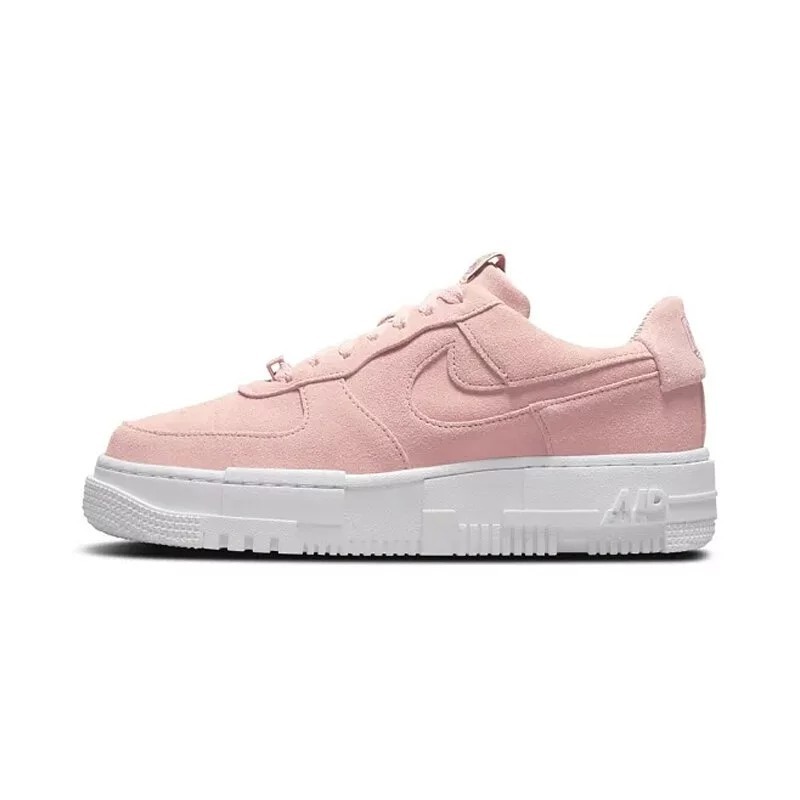 Nike Air Force 1 Pixel "Pink Suede" 櫻花粉 麂皮 解構 女鞋 DQ5570-600