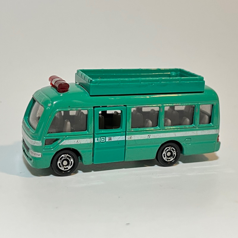 Tomica警車 綠色警用小巴 🚐 🚌 特別色 幻彩綠 警視廳 人力運輸 Toyota Coaster No.92