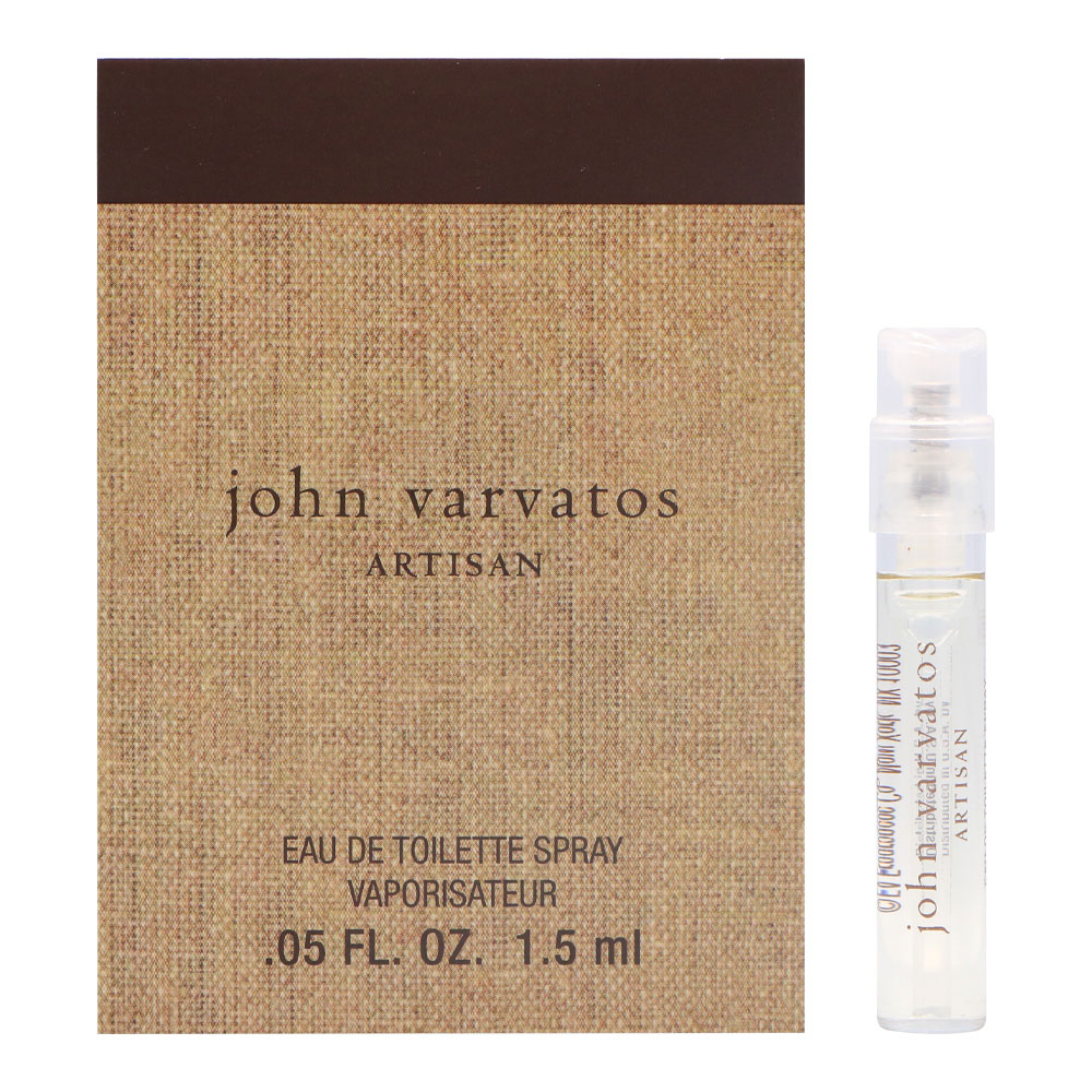 【公司貨】John Varvatos 工匠藤編男性淡香水針管1.5ml(單入) | 8DAILY香水美材批發