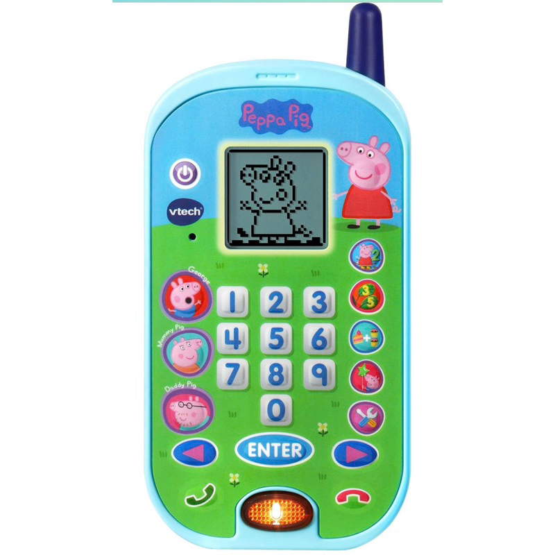 全新現貨 Vtech 粉紅豬小妹 Peppa Pig 佩佩豬 互動學習手機