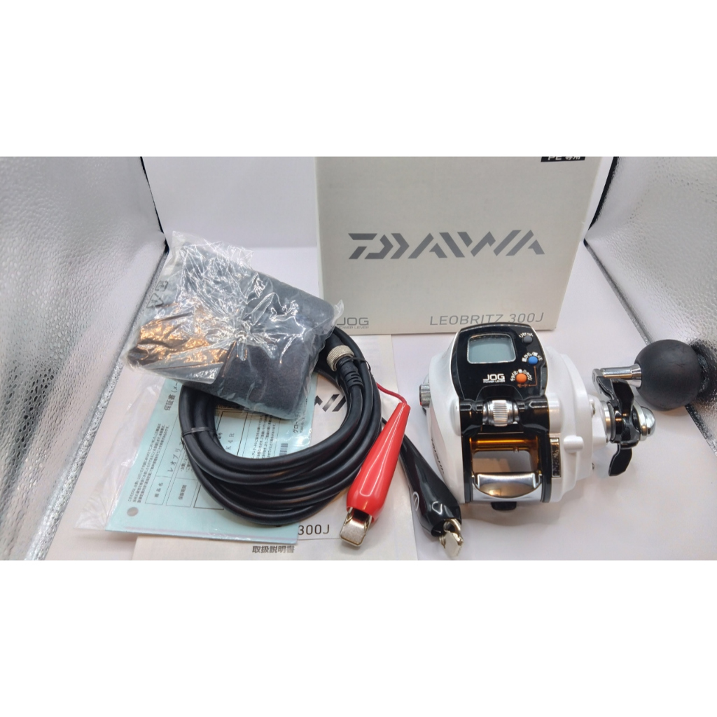 二手電動捲線器 DAIWA 12 LEOBRITZ 300J (95.6K 206H) 船釣小搞搞電捲 大保養