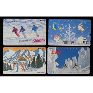 日本電話卡滑雪Winter Resort 運動休閒活動電話卡特價（2311051）