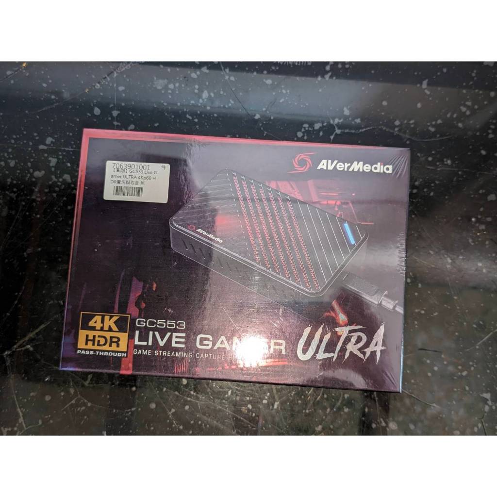 全新未拆封 AVerMedia 圓剛 Live Gamer ULTRA 4K 實況擷取盒 GC553