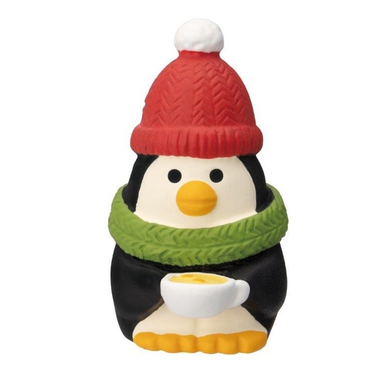 日本 DECOLE Concombre 聖誕系列公仔/ 寒冷的企鵝 eslite誠品