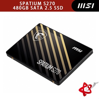 MSI 微星 SPATIUM S270 480GB SATA 2.5 SSD