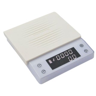 【TIAMO】CT2000 專業計時電子秤 2.0kg/HK0538WH(白/V2.0版)| Tiamo品牌旗艦館