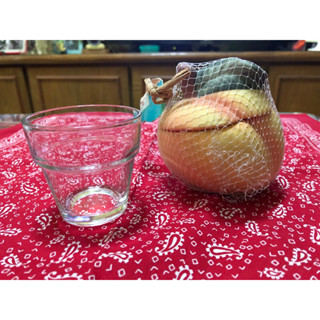 全新手工製香氛蠟燭+二手玻璃燭臺杯/蠟燭/燭臺/香氛燭臺/香氛蠟燭