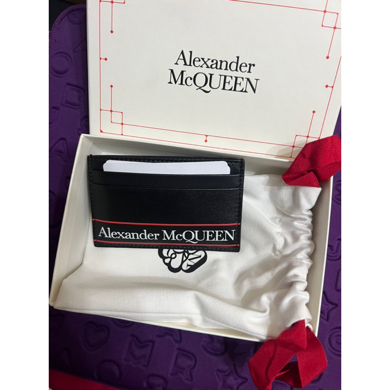 美國🇺🇸購入 Alexander McQueen 卡夾