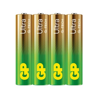GP超霸 特強鹼性電池 Ultra AA電池 AAA電池 3號 4號 1.5V 4入 環保包裝