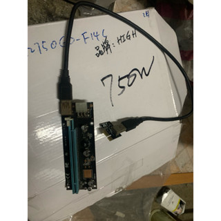 PCI-E1X轉16X 顯卡延長線 挖礦轉接板 PCIe全新60二手50