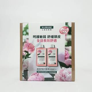 蔻蘿蘭速效舒敏洗髮精400ml x2瓶 超值組合