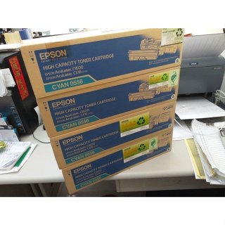 2013年EPSON S050556 原廠藍色碳粉匣 適用:AcuLaser C1600 / CX16NF