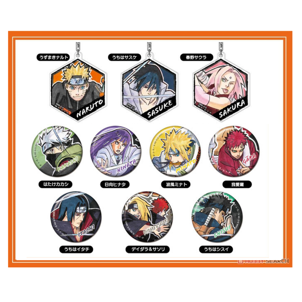 日版現貨 火影忍者 徽章 鑰匙圈 宇智波佐助 漩渦鳴人 宇智波鼬 卡卡西 我愛羅 波風湊 曉 蠍 春野櫻