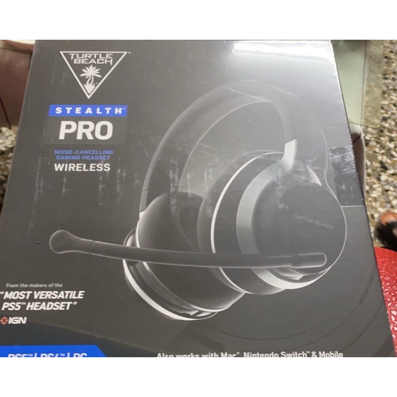 Turtle Beach Stealth Pro 無線降噪電競耳機麥克風｜王者降臨 主宰勝局