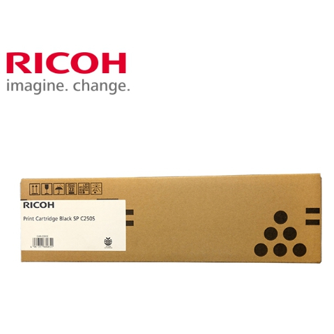 ╭☆超印☆╮☆《含稅》RICOH SP-C250S 原廠黑色碳粉匣(適用：SP C261DNw/SFNw)