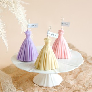 【西子手作】立體婚紗模具 手工蠟燭DIY材料 花式蛋糕模具 韓式香氛蠟燭模具 大號婚紗擴香石模具
