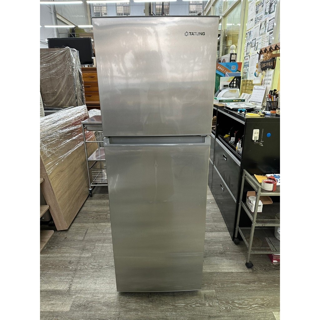 吉田二手傢俱❤TATUNG大同250公升雙門冰箱 TR-B250VI 家用冰箱 家庭冰箱 辦公室冰箱