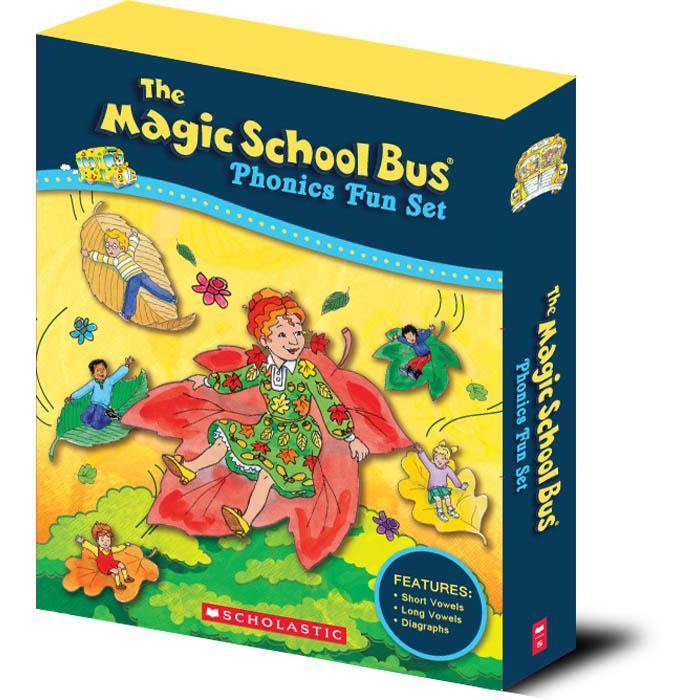 Magic School Bus Phonics Fun Set 有聲版 / Scholastic出版社旗艦店