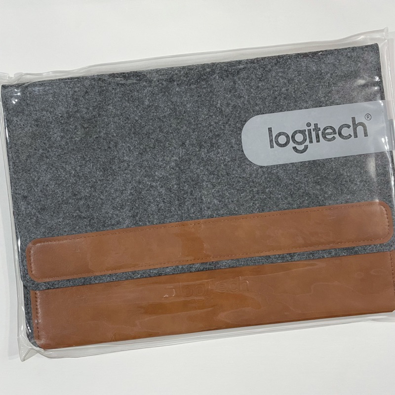 羊毛氈鍵盤平板套(適用Logitech 羅技K380) 皮革棕