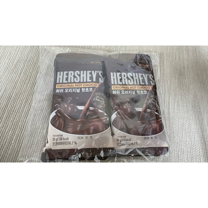 HERSHEY'S 好時 原味熱可可 30g 巧克力 可可 冬天 溫暖 飲品 韓國 HERSHEYS