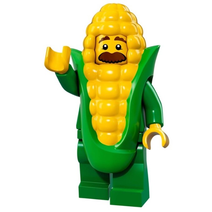 🔮正版開發票【歡樂堡】4號 玉米人 玉米哥 LEGO 71018 人偶包 樂高 第17代人偶包
