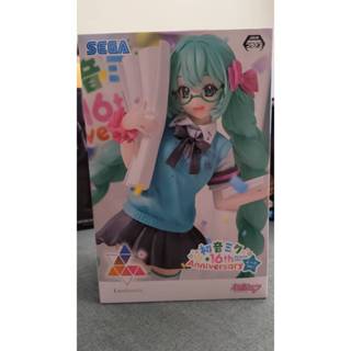 SEGA 日版景品 初音未來 16th Anniversary LUMINASTA 美女 公仔 模型