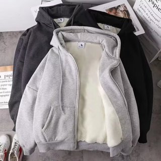 刷毛帽T【M-5XL】保暖男衛衣 寬鬆衛衣男生刷毛大學T 男生衛衣 男生大碼連帽衛衣 男生加絨帽T 秋冬季加絨男衛衣