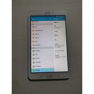 零件機Samsung Galaxy Tab E 8吋T3777 平板電腦（可開機，觸控顯示正常，版本較低）