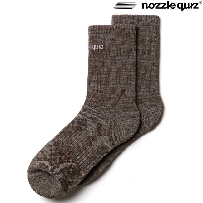 NOZZLE QUIZ 後研 CH-ESSX02NV ESSENTIAL 休閒襪 / 低筒襪 (沙煙色) 化學原宿