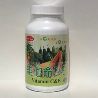 📣現貨💢得意人生 得意人生 維他命C+E (60錠/瓶)X1