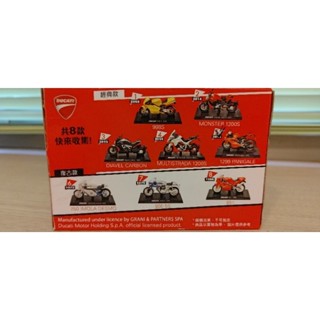 DUCATI 義大利杜卡迪 經典重型機車模型組合 1:24