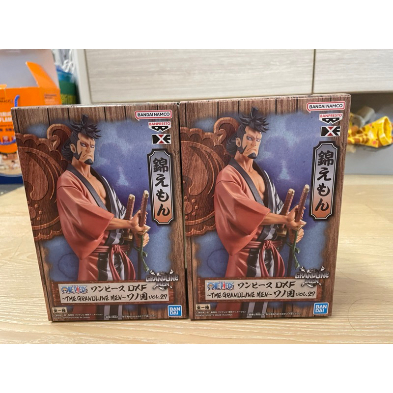 全新現貨 日版 金證 景品 航海王 DXF THE GRANDLINE MEN 和之國vol.27 錦右衛門