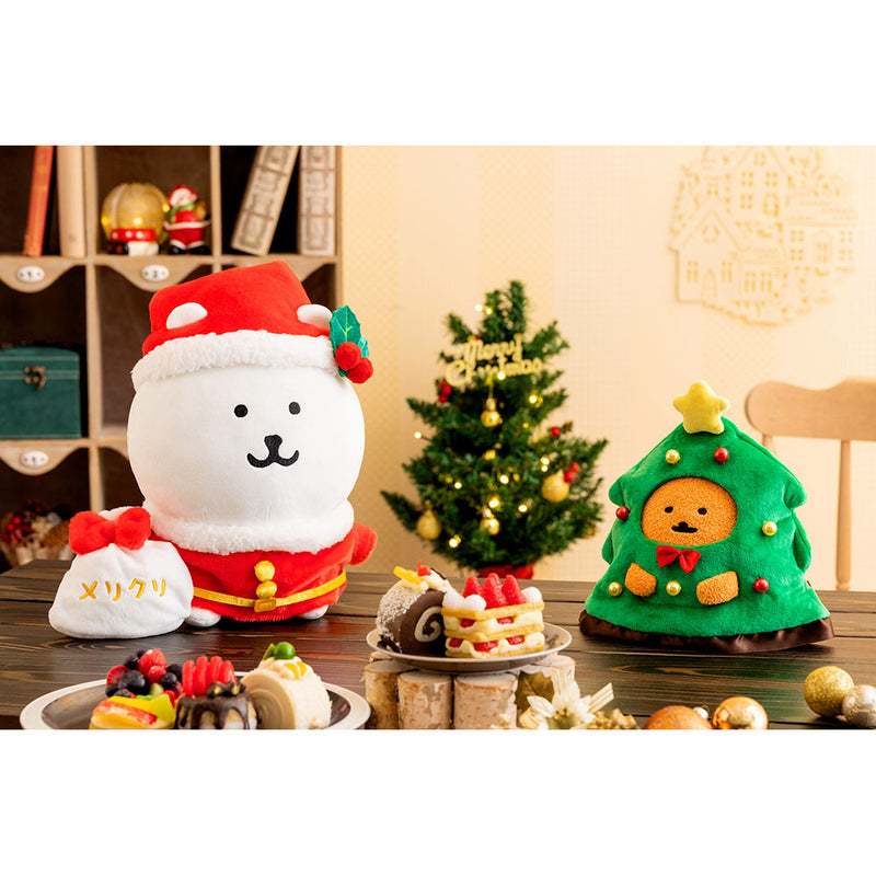 日本 自嘲熊 2022 聖誕節 限定 聖誕樹 可樂餅 娃娃 玩偶