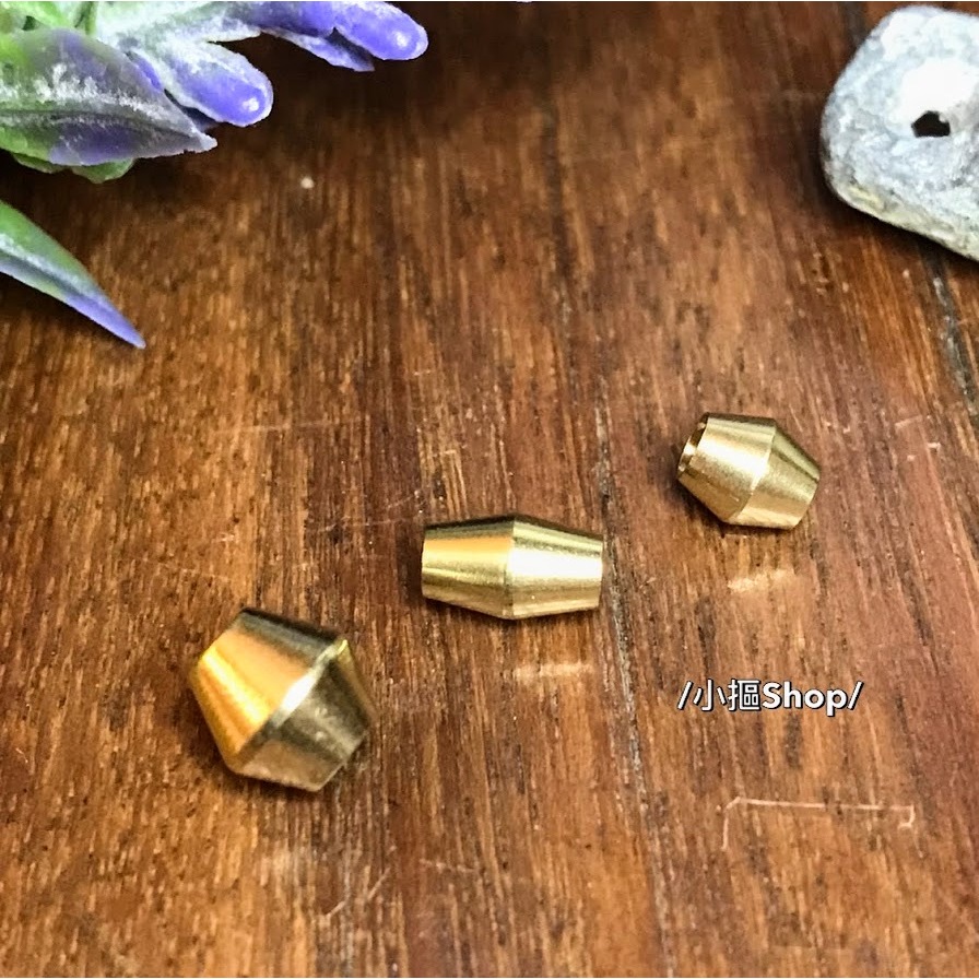 黃銅配件 黃銅隔珠 DIY飾品配件/小摳飾品配件/(3款)黃銅管G265~純黃銅無電鍍不過敏~