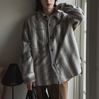 【Metanoia】🇰🇷韓製 羊毛襯衫外套