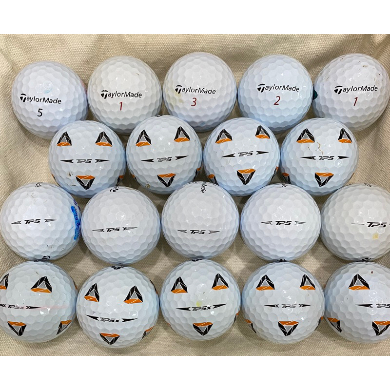 TP5/ TP5x （5層球）隨機出貨‼️Taylormade泰勒梅✨每顆46元✨二手高爾夫球