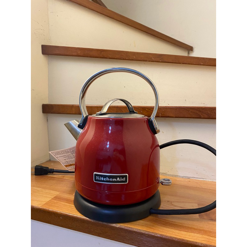 KitchenAid小型電水壺（紅）KEK1222不繡鋼 快煮壺