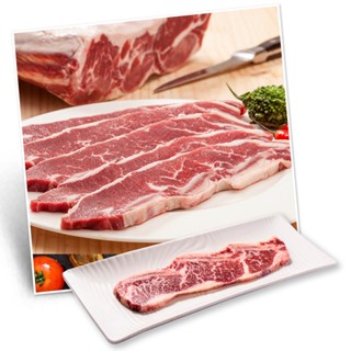 【漢克嚴選】NG美國和鑽牛PRIME帶骨牛小排500g (500g±10%/包)/和牛/A5/牛排/NG牛排為牛排頭尾段