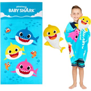 預購🚀美國正貨🚀美國專櫃 baby shark 鯊魚寶寶 兒童 毛巾 娃娃 玩偶