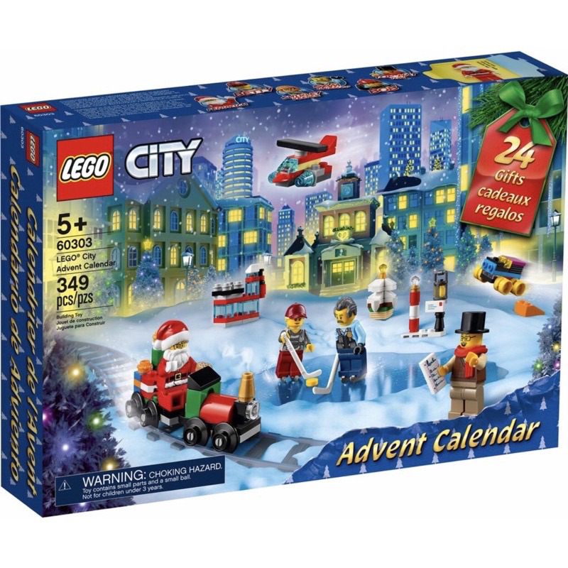LEGO 60303 樂高 正版 聖誕驚喜 倒數月曆 城市