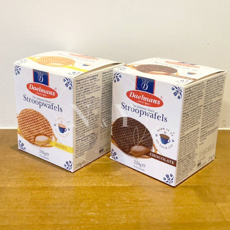 🌷現貨🌷《N&amp;Y荷蘭代購》荷蘭國民美食 巧克力焦糖煎餅 蜂蜜焦糖煎餅 荷蘭必吃