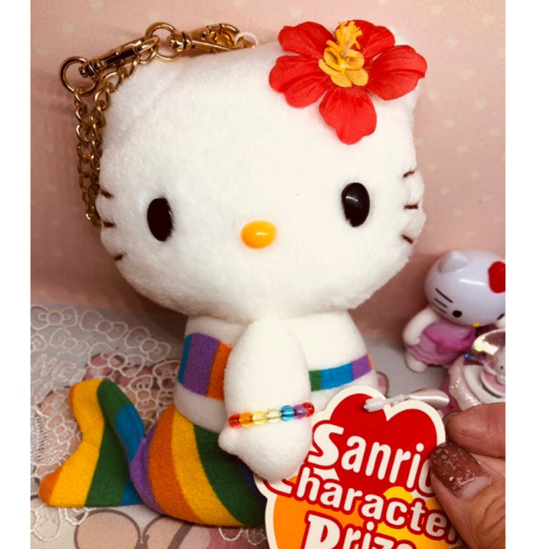 日本帶回來的Hello Kitty超萌的夏日美人魚🧜‍♀️鑰匙圈吊飾