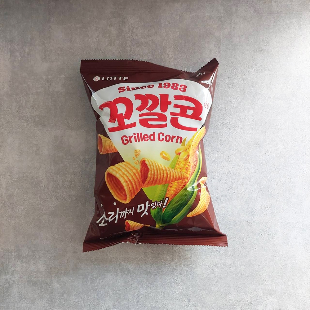 韓國樂天玉米脆角 烤玉米味67g