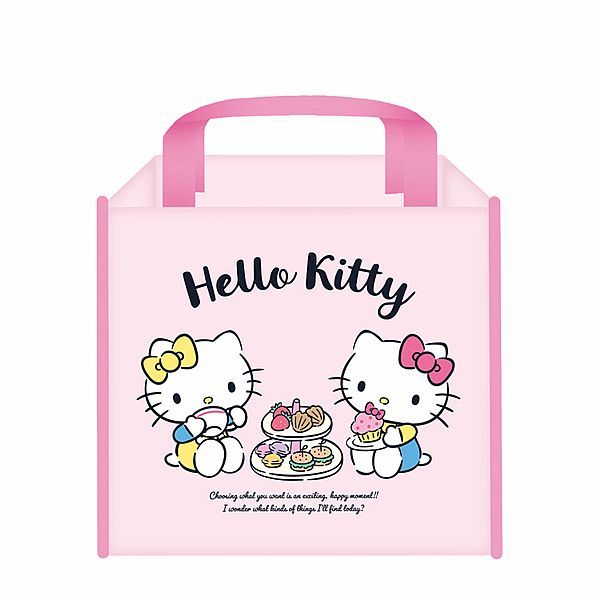 御衣坊 Hello Kitty雙杯保溫提袋(下午茶款) 1入【小三美日】DS018407